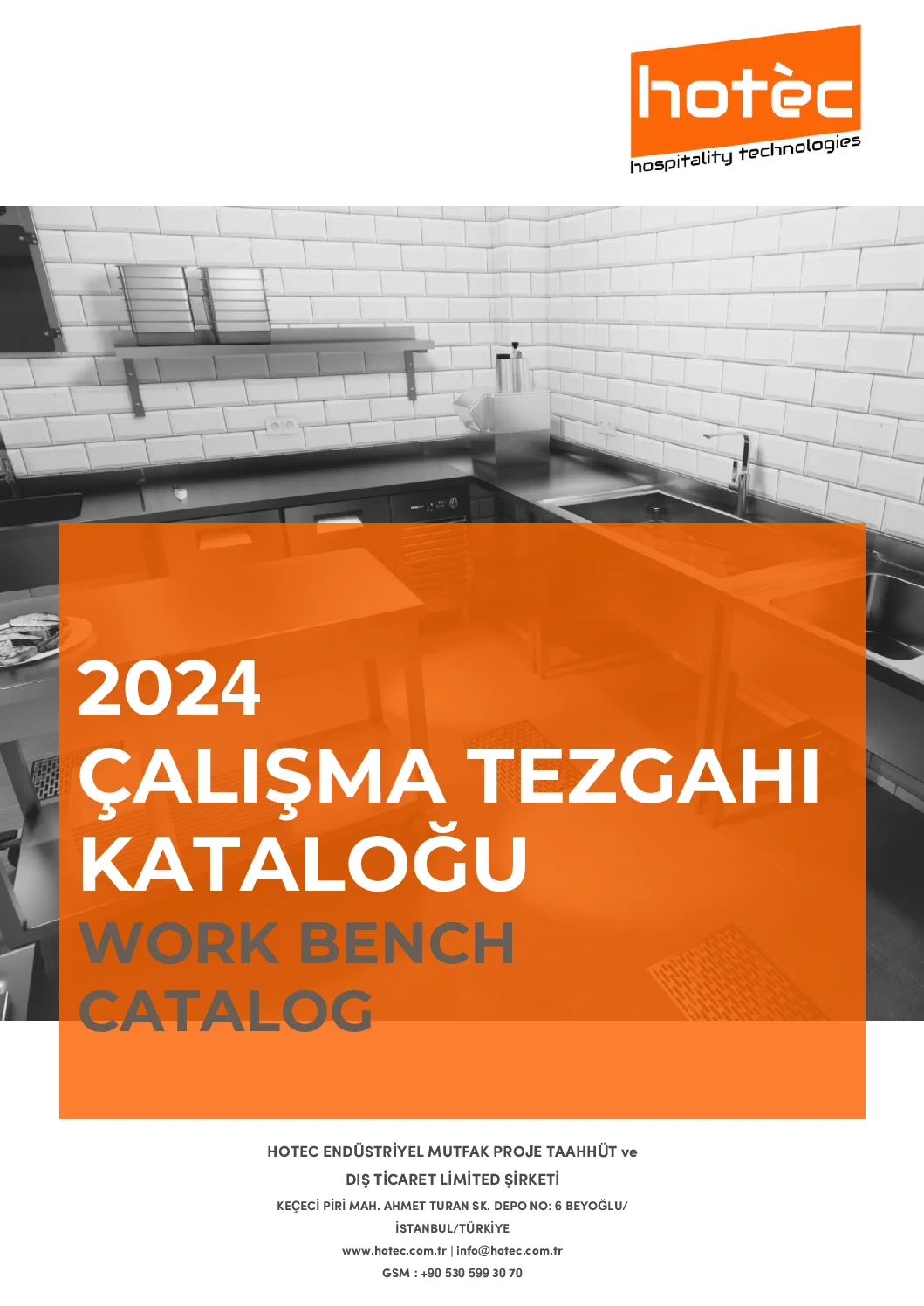 2024 Çalışma Tezgahı Kataloğu